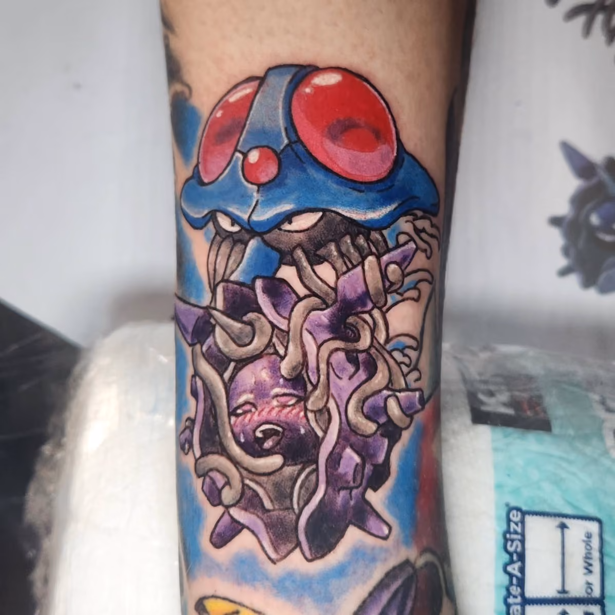 Tattoo work sample by Amber