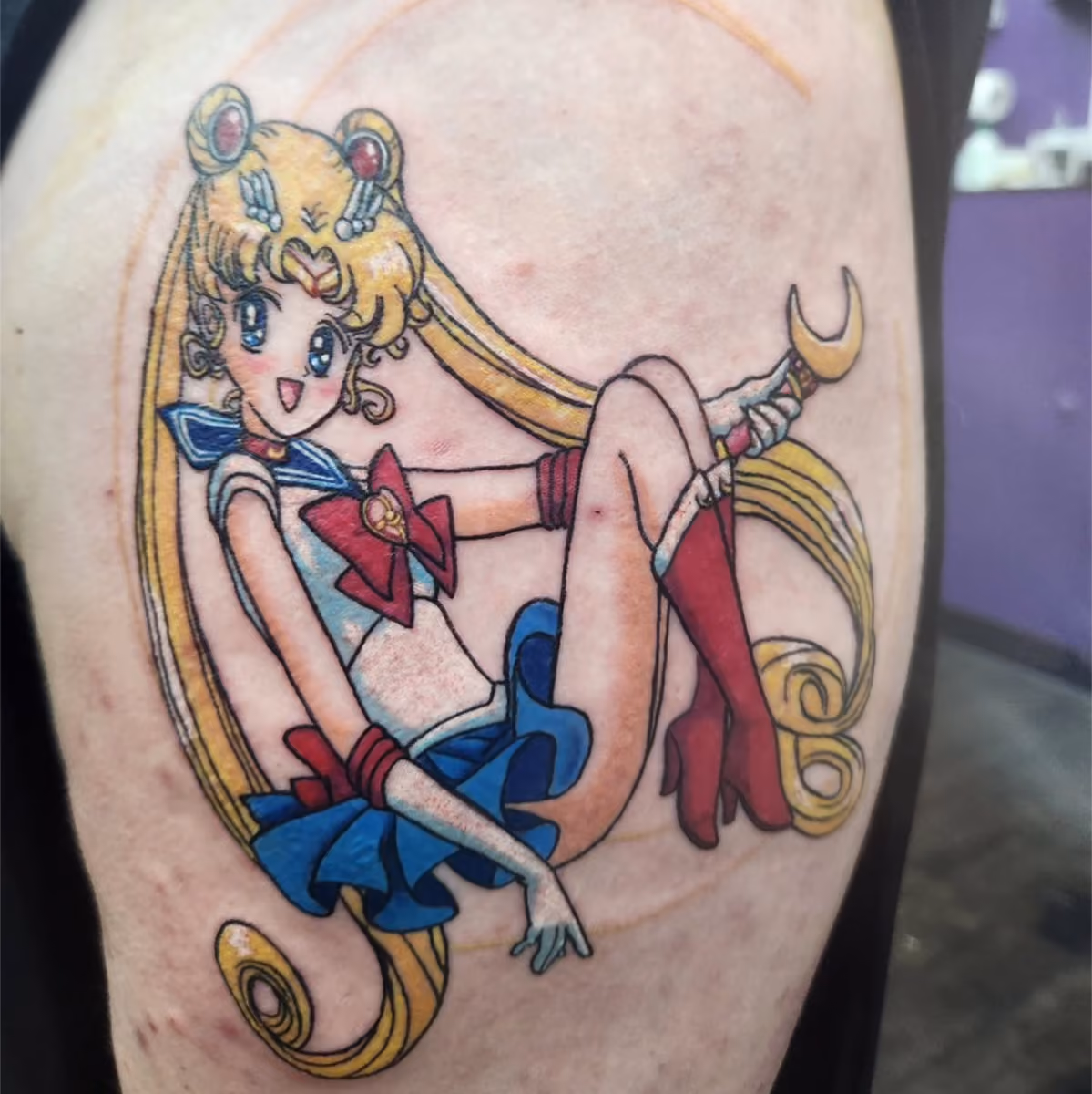 Tattoo work sample by Amber