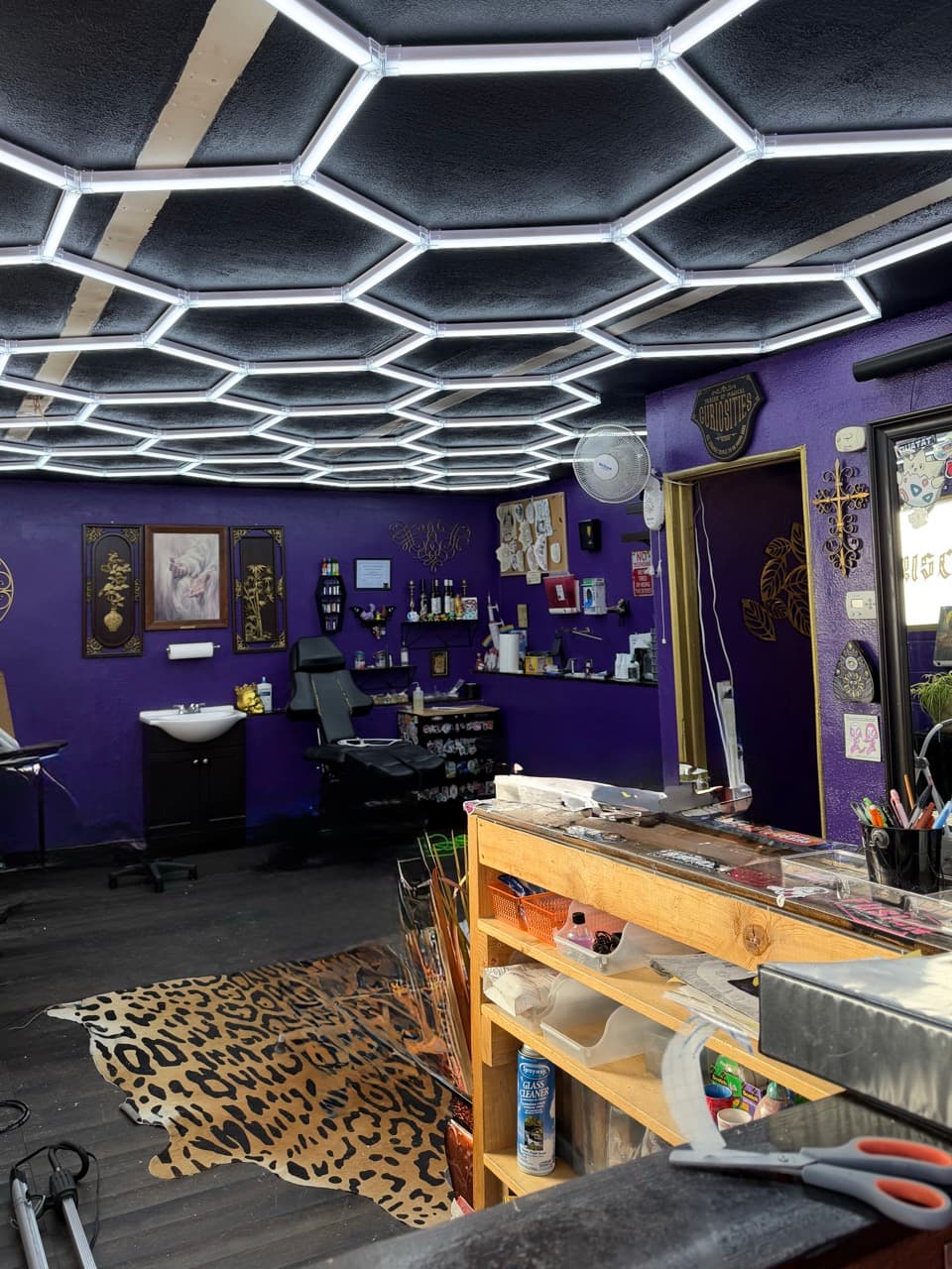 Inside Houses of the Holy tattoo studio