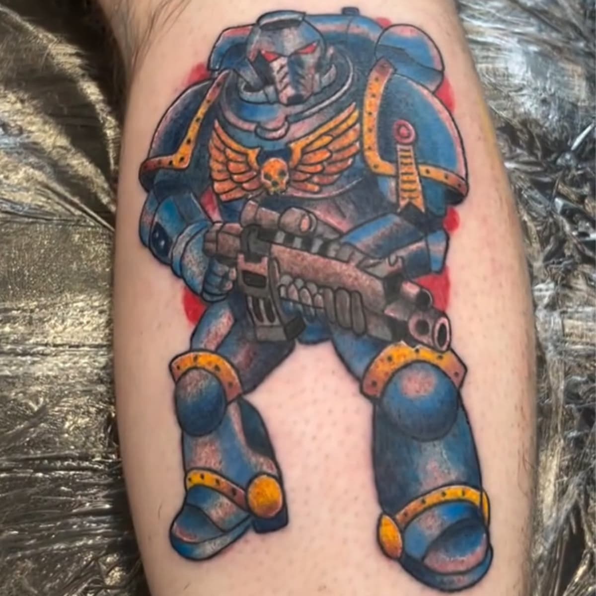 Recent tattoo work from Houses of the Holy